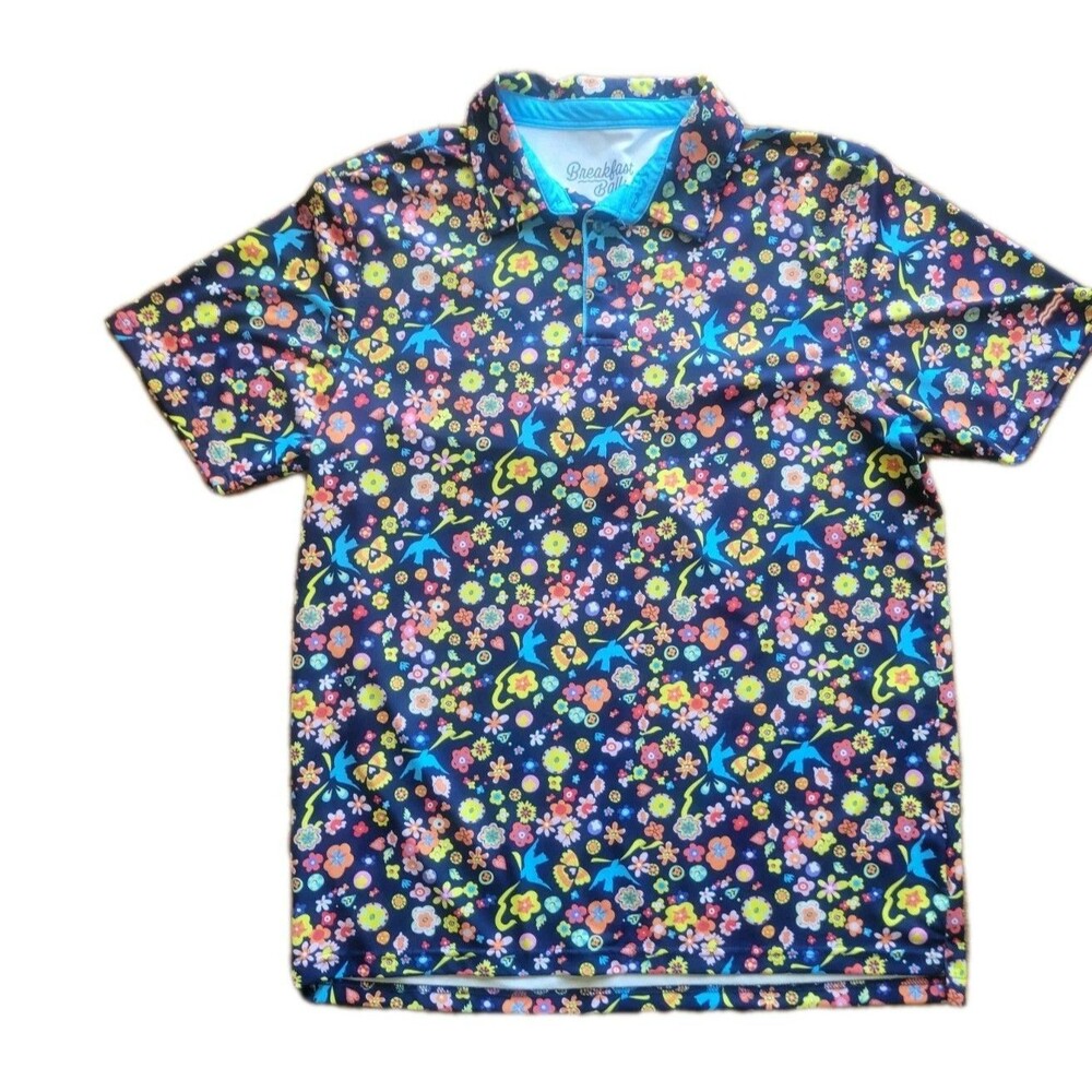 Breakfast Balls X New Found Glory Men's El Mantel All Day Golf Polo-Large RSVLTS